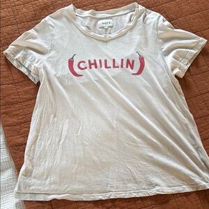 Mate The Label chillin tee shirt
